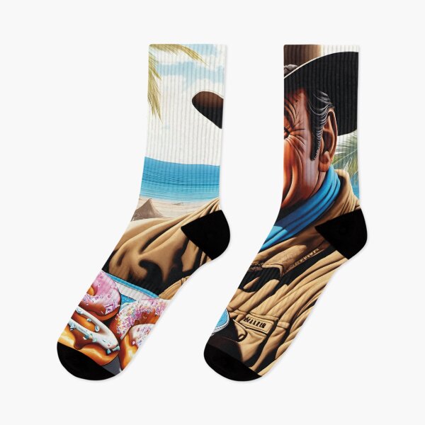 Item preview, John Wayne eats donuts designed and sold by Mauswohn.
