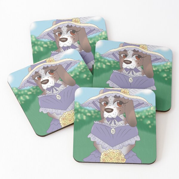 Item preview, Southern belle hound designed and sold by Wolfkin Art .