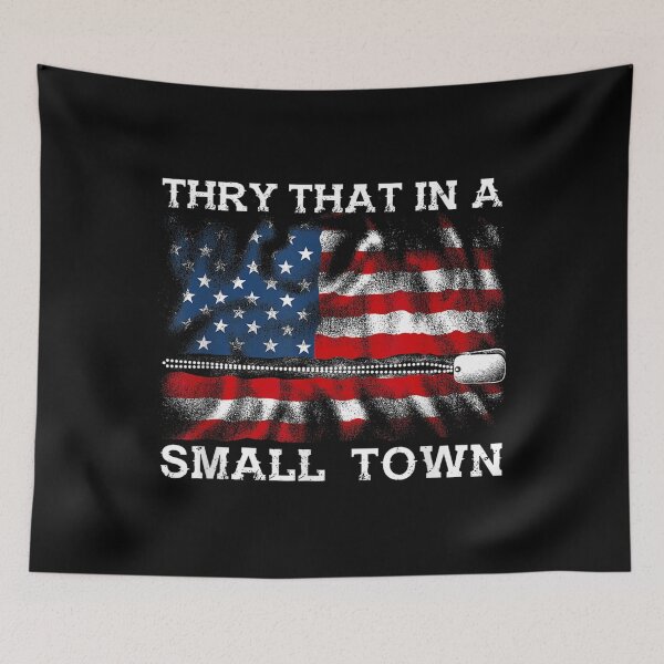 Item preview, Try That In My Town American Flag designed and sold by queredfop.