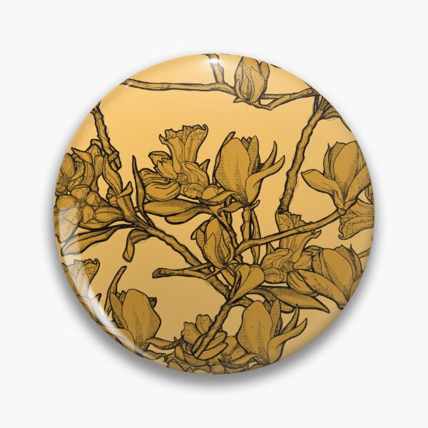 Item preview, Yellow pattern flowers designed and sold by Anja Steiner.