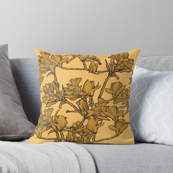 Item preview, Yellow pattern flowers designed and sold by Anja Steiner.