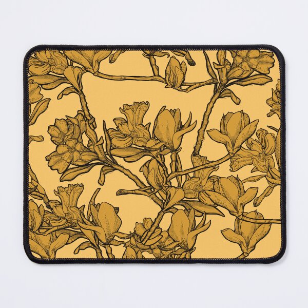 Item preview, Yellow pattern flowers designed and sold by Anja Steiner.