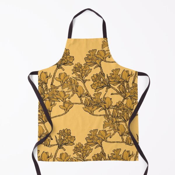 Item preview, Yellow pattern flowers designed and sold by Anja Steiner.