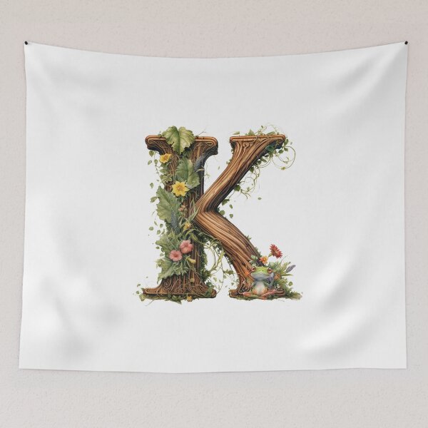 Item preview, Letter K & cute Frog designed and sold by zebra design.