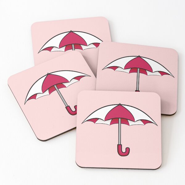 Item preview, Red & white umbrella designed and sold by Lady  Vixtah.