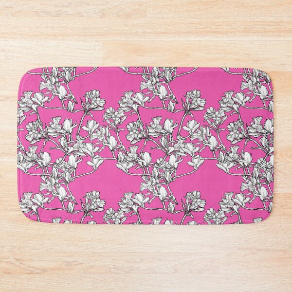 Item preview, Pink pattern flowers designed and sold by Anja Steiner.