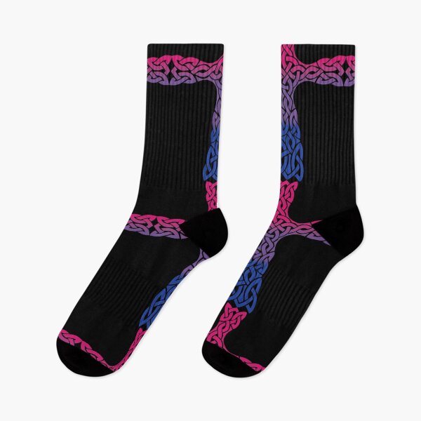 Item preview, Gothic Cross Bisexual Pride Colors designed and sold by TheirChoice.