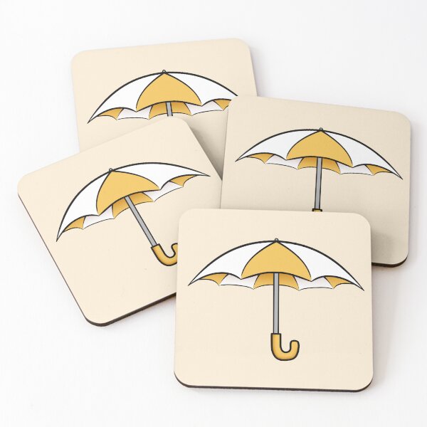 Item preview, Orange & white umbrella designed and sold by Lady  Vixtah.
