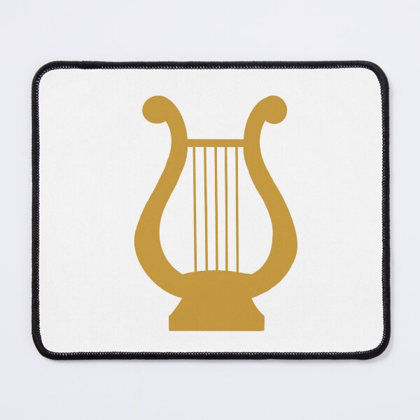 Item preview, gold lyre designed and sold by abbywalk.