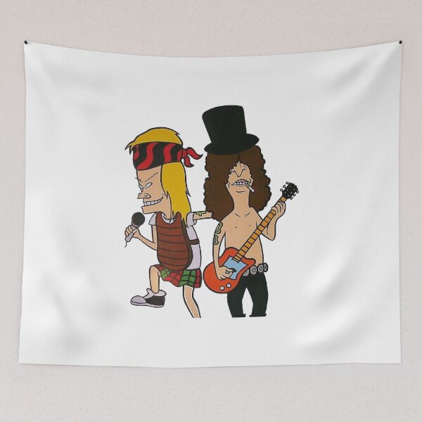 Item preview, vocalist and guitarist with long hair designed and sold by PenningtonRD.