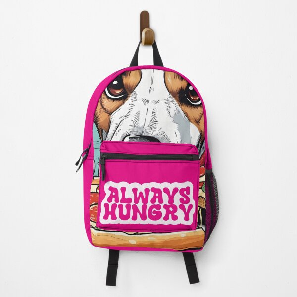 Item preview, cute dog eats pizza, kawaii designed and sold by Mauswohn.