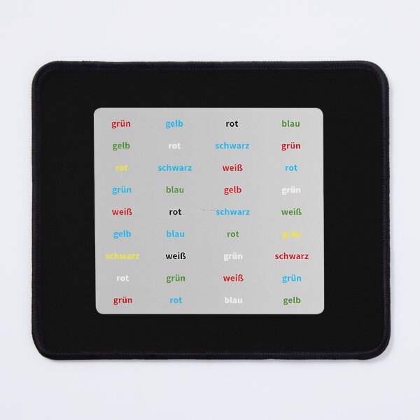 Item preview, Stroop test German designed and sold by qosshhawg47.