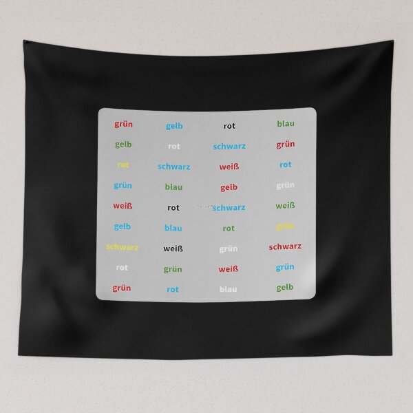 Item preview, Stroop test German  	 designed and sold by qosshhawg47.