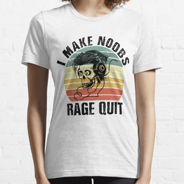  ragequit rage quit definition Design for gamer T-Shirt :  Clothing, Shoes & Jewelry