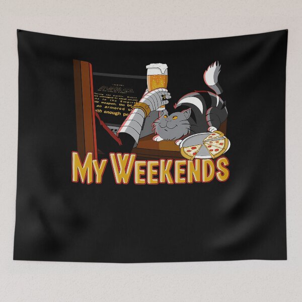Item preview, My Weekends designed and sold by OrdinaryCopela.
