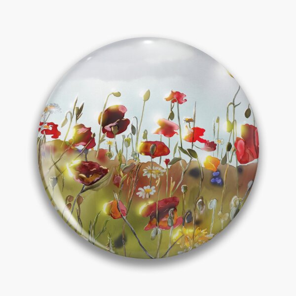 Item preview, Field of Poppies and Daisies designed and sold by MouseCatty.