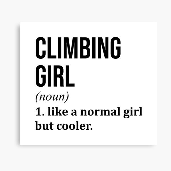 Item preview, Climbing Girl Definition designed and sold by XCIV.