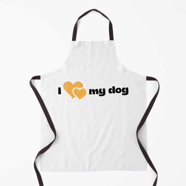 Item preview, I Love My Dog designed and sold by Lyssarien.