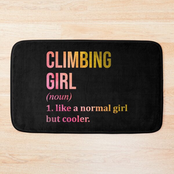 Item preview, Climbing Girl Definition in Watercolor designed and sold by XCIV.