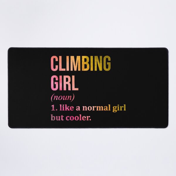 Item preview, Climbing Girl Definition in Watercolor designed and sold by XCIV.
