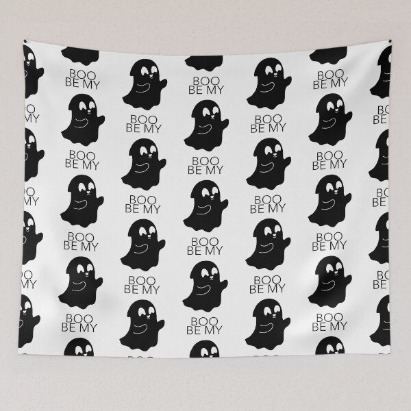 Item preview, BE MY BOO SPOOKY CUTE GHOST DARK VARIANT  designed and sold by ValeriaRock.