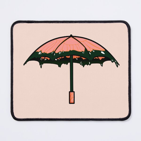 Item preview, Peach butterfly umbrella designed and sold by Lady Vixtah.