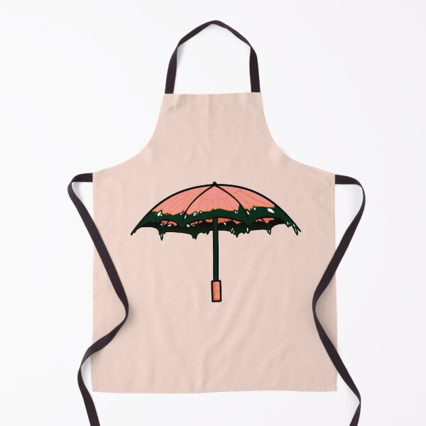 Item preview, Peach butterfly umbrella designed and sold by Lady Vixtah.
