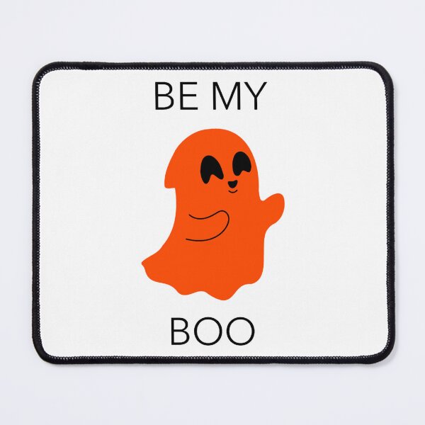 Item preview, BE MY BOO SPOOKY CUTE GHOST ORANGE VARIANT  designed and sold by ValeriaRock.