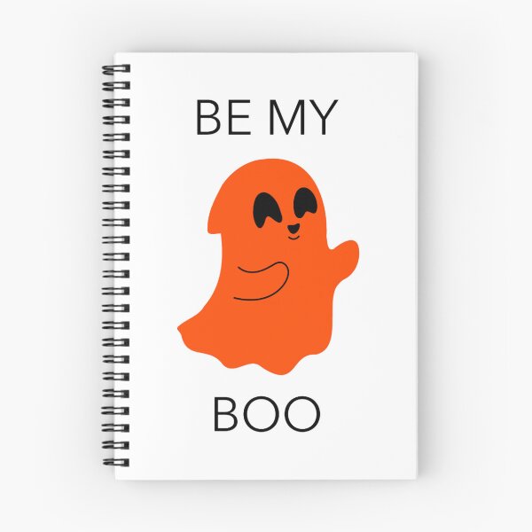 Item preview, BE MY BOO SPOOKY CUTE GHOST ORANGE VARIANT  designed and sold by ValeriaRock.