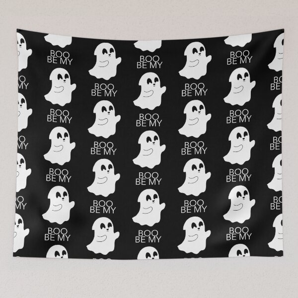Item preview, BE MY BOO SPOOKY CUTE GHOST WHITE VARIANT  designed and sold by ValeriaRock.