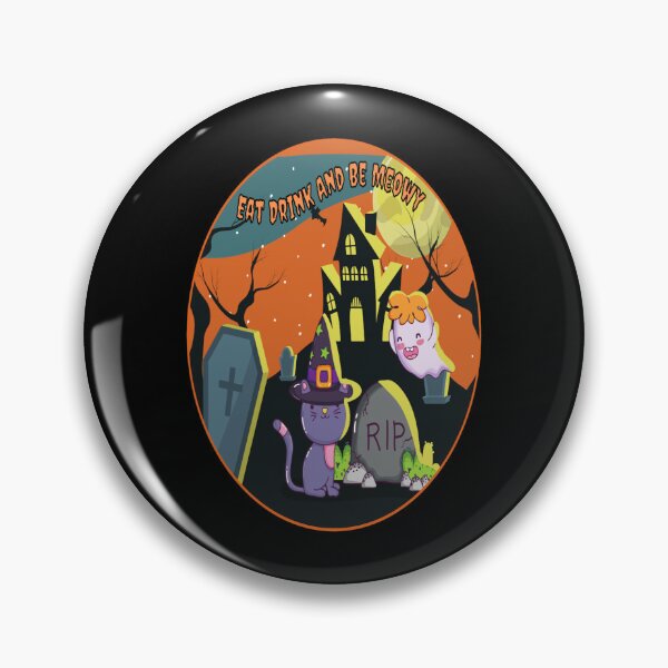 Item preview, Eat Drink And Be Meowy- Halloween Pals Active  designed and sold by ValeriaRock.