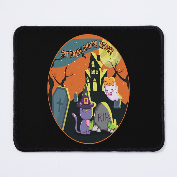 Item preview, Eat Drink And Be Meowy- Halloween Pals Active  designed and sold by ValeriaRock.