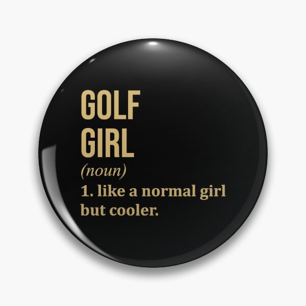 Item preview, Golf Girl Definition in Gold designed and sold by XCIV.