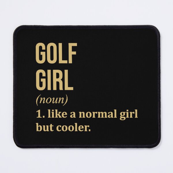 Item preview, Golf Girl Definition in Gold designed and sold by XCIV.