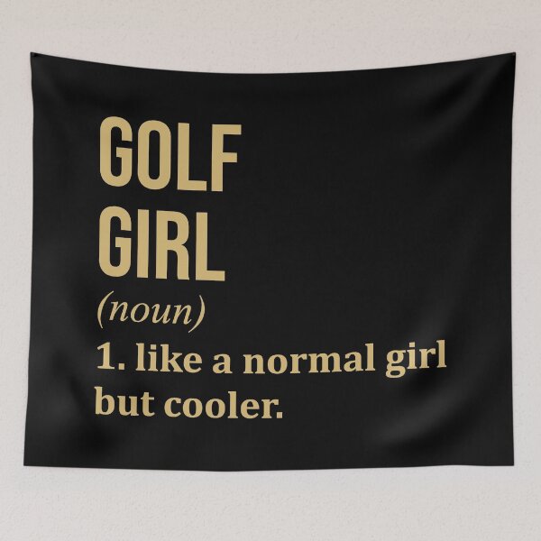 Item preview, Golf Girl Definition in Gold designed and sold by XCIV.