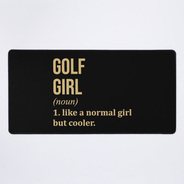 Item preview, Golf Girl Definition in Gold designed and sold by XCIV.