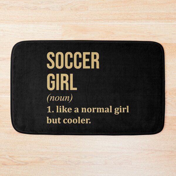 Item preview, Soccer Girl Definition in Gold designed and sold by XCIV.