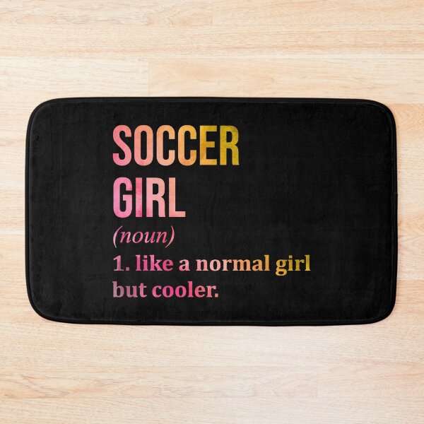 Item preview, Soccer Girl Definition in Watercolor designed and sold by XCIV.