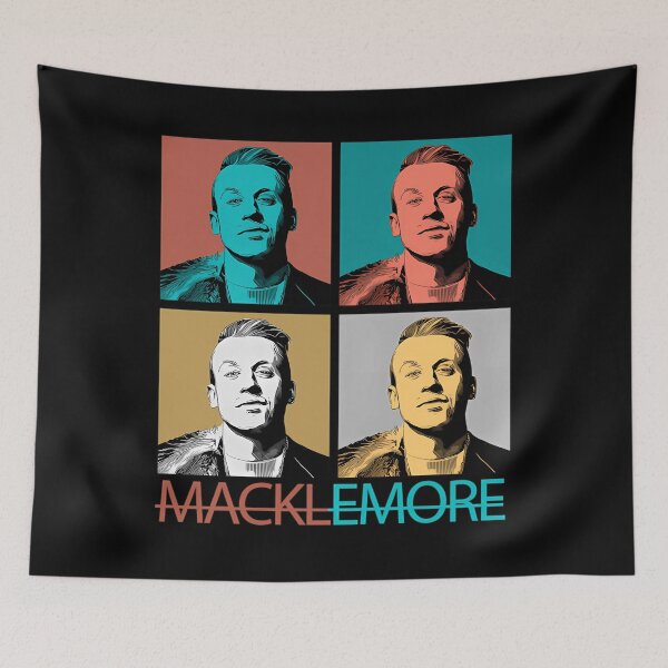 Item preview, Retro Pop Art Style Macklemore Fan Art designed and sold by GoodbyeYoungAr.