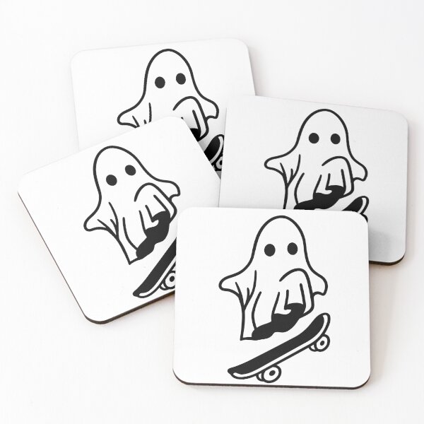 Item preview, Cute Skateboarding Ghost designed and sold by SwejdDesign.