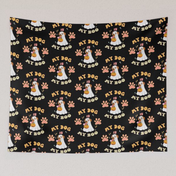 Item preview, My Dog is My Boo Halloween , Cute Halloween , Spooky Dog Tee, Spooky Pumpkin Tee, Ghost Do designed and sold by ValeriaRock.