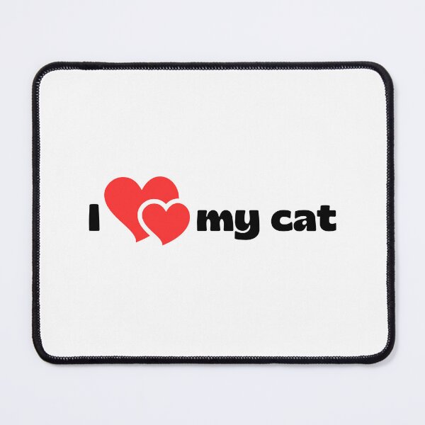 Item preview, I Love My Cat designed and sold by Coffee Lifestyle.