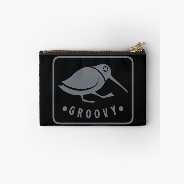 Item preview,  Funny Woodcock got the groove. Minimal art of a vibing bird, framed, dark ink designed and sold by martodesign.