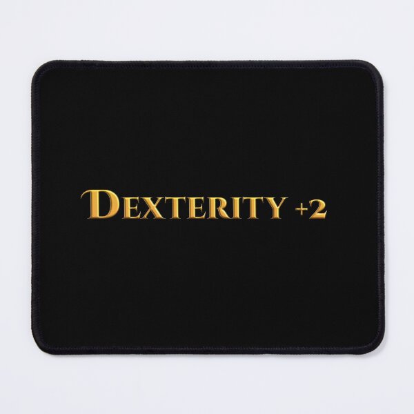 Item preview, Dexterity + 2, rpg games characters statistics designed and sold by twisted-dot.
