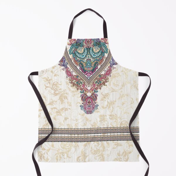 Item preview, medallion, paisley, colorful, floral, necklace designed and sold by mintdiamond21.
