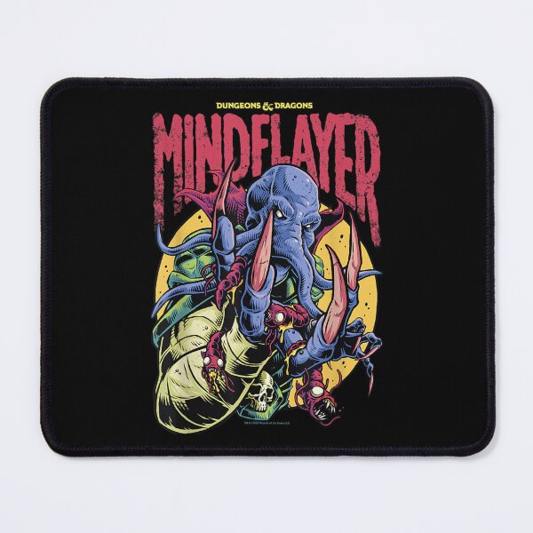 Item preview, Dungeons Dragons Mindflayer Logo designed and sold by OceaneMendes.