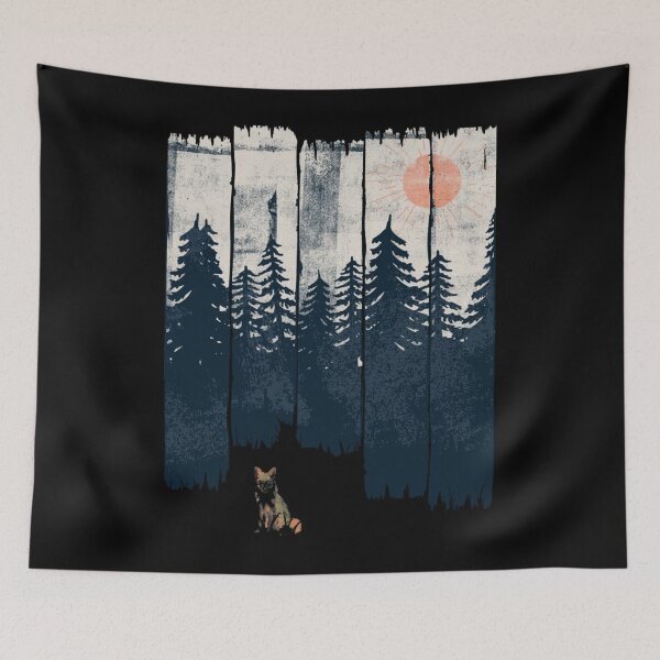 Item preview, A Fox in the Wild. designed and sold by KatherieBlack.