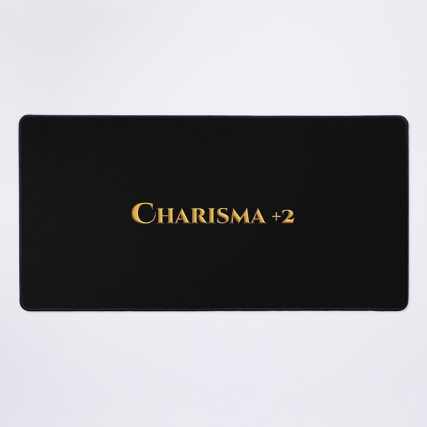 Item preview, Charisma + 2, rpg games characters statistics designed and sold by twisted-dot.