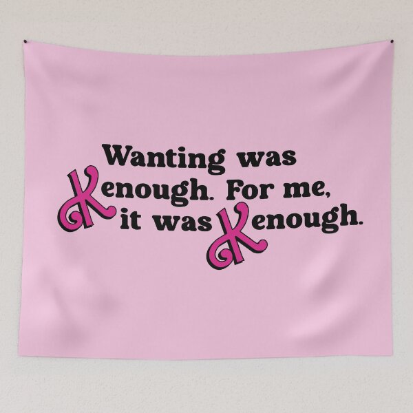 Item preview, Wanting Was Kenough. For me, it was Kenough designed and sold by Sabrina Manni.