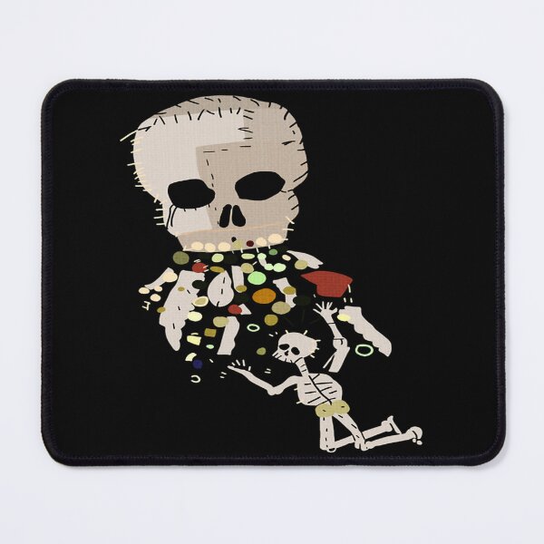 Item preview, Our Flag Means Death Vomiting Skull On Skeleton Flag designed and sold by RosarioWong.